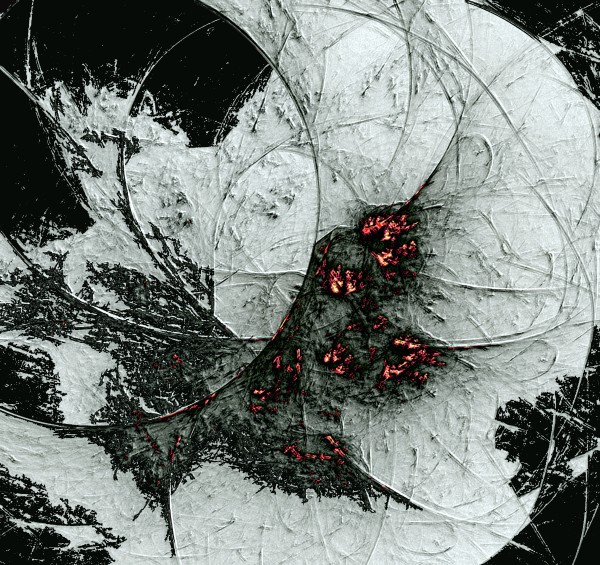 Feuille blanche White leaf by Createm